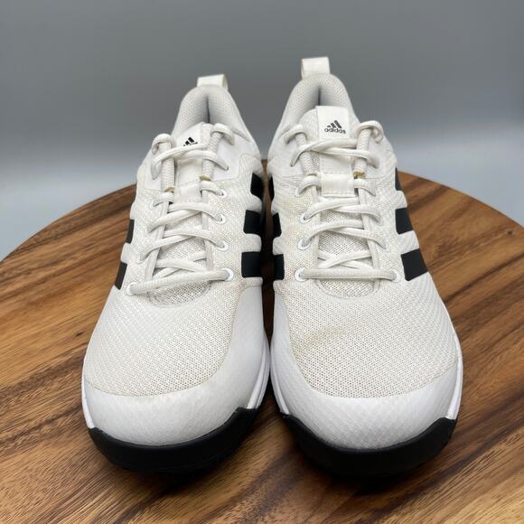 Adidas Game Spec Tennis Shoes Mens Size 10.5 White Athletic Court Comfort Gym - Picture 2 of 8